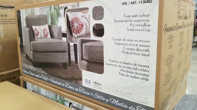 Costco! Avenue Six - Chair and a Half! $249!!! смотреть онлайн