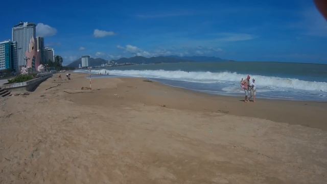 Вьетнам Нячанг 2017.Погода и море 7-ого ноября. смотреть онлайн