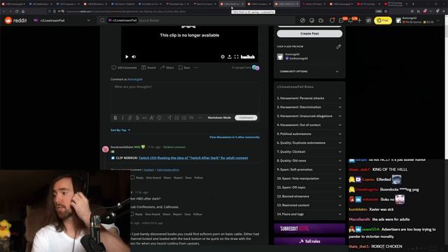 Twitch is killing their own website | Asmongold Reacts смотреть онлайн