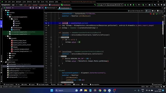 Pick Image from Camera And Gallery In Android Studio Jetpack Compose | Camera And Gallery Image смотреть онлайн