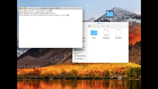 How to start an app: Django Tutorial #2 (django 2.1) web design смотреть онлайн