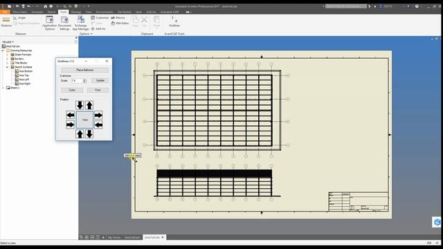 Autodesk Inventor Gridlines Addin смотреть онлайн