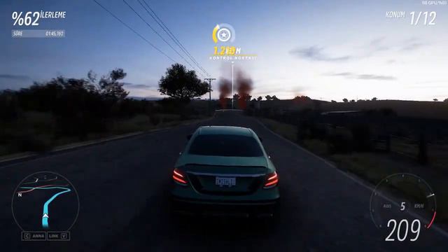Forza Horizon 5 Mercedez Benz E63s Brabus смотреть онлайн