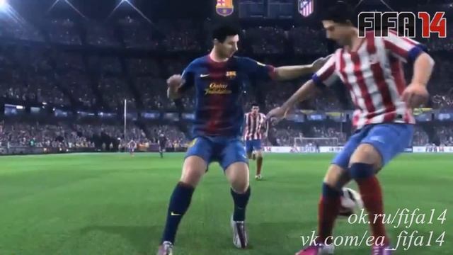 EA FIFA 14 exclusive presentation of Lionel Messi vk.com/ea_fifa14 смотреть онлайн