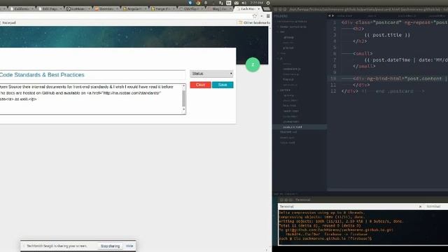 AngularJS Blog v1 смотреть онлайн