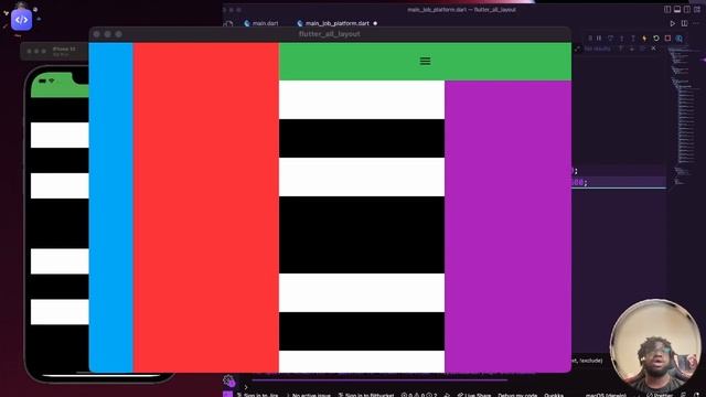 Boss Responsive Layout | flutter responsive design | responsive animation смотреть онлайн