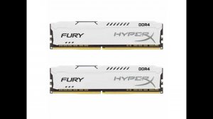 Установка радиаторов на Kingston DDR4 32Gb (2x16Gb) 3200 MHz pc-25600 HyperX FURY White (2160р 4К)