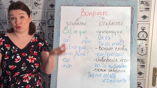 КАК ЗАДАТЬ ВОПРОС НА ФРАНЦУЗСКОМ? Часть 1| ФРАНЦУЗСКИЙ ПО ПОЛОЧКАМ смотреть онлайн