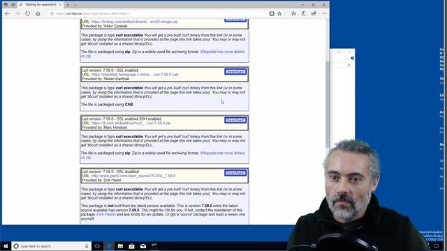 Install cURL from official site on Windows - How to install cURL on Windows смотреть онлайн