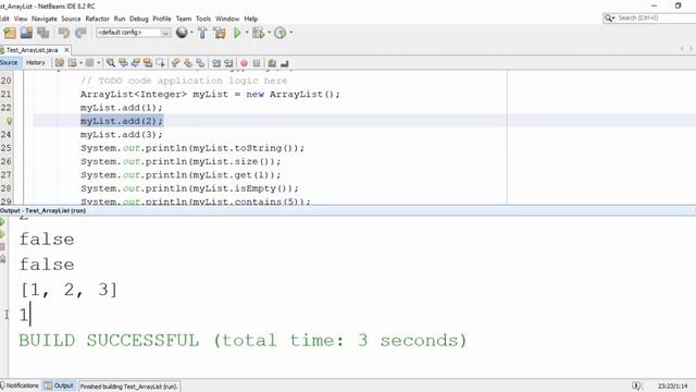Java - Collection API - ArrayList смотреть онлайн