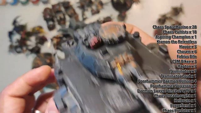 The 99% Dishwasher | WH40K Chaos Space Marines Army Repaint смотреть онлайн