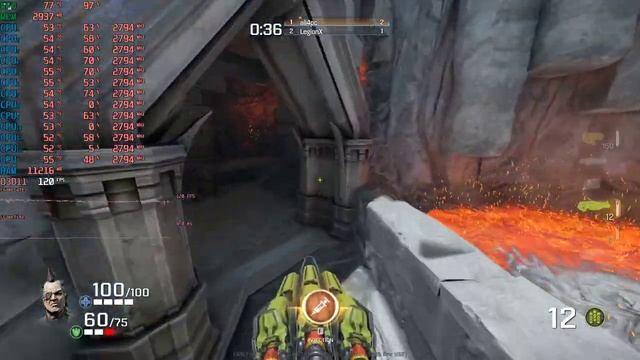 Xeon e5 2640 + GTX 1060 3gb in Quake Champions смотреть онлайн