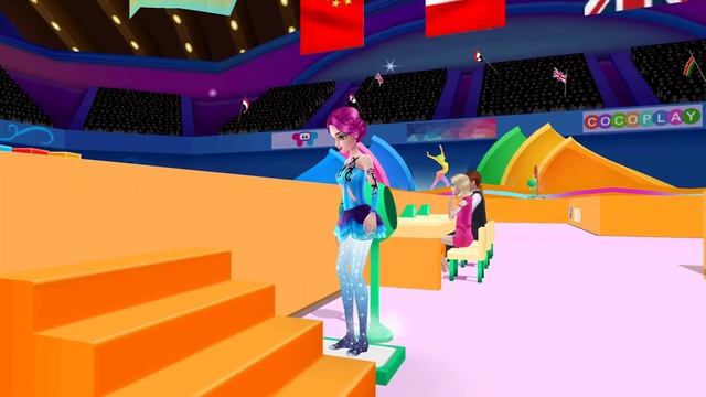 Gymnastics Superstar Girl game - Fun Makeup, Dress Up, Hairstyles - Design Games for girls смотреть онлайн