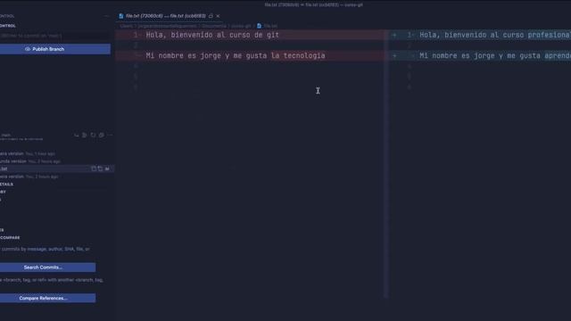 Analizar cambios de git con gitlens смотреть онлайн