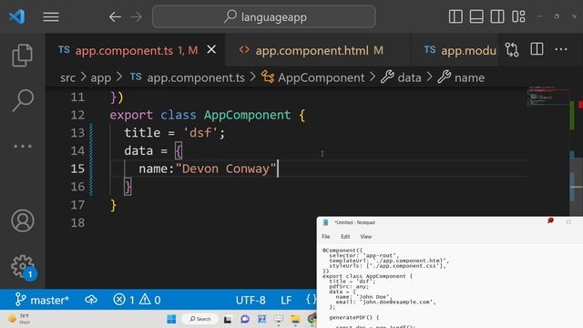 Angular 14 jsPDF Project to Export Dynamic PDF Using HTML5 Template and Download it Using FileSaver смотреть онлайн