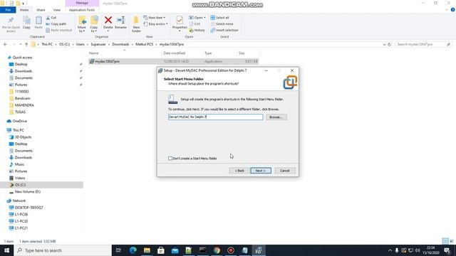 instalation MyDAC For Delphi 7 смотреть онлайн