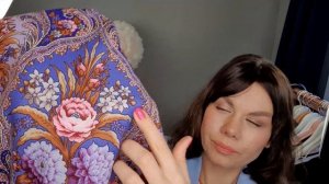 Павловопосадские Платки Миндаль 13 и 14. Имбирь 2 и 17. Видеообзор, сравнение колоритов.