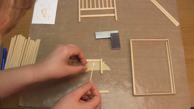 DIY Miniature Bed & Mattress | How to Make a Mini Wooden Bed Frame & Foam Mattress | 1:12 Scale смотреть онлайн