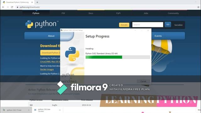DOWNLOADING PYTHON FREE. | PYTHON | PROGRAMMING смотреть онлайн