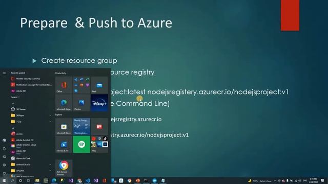 05 Prepare Azure and Push Image смотреть онлайн
