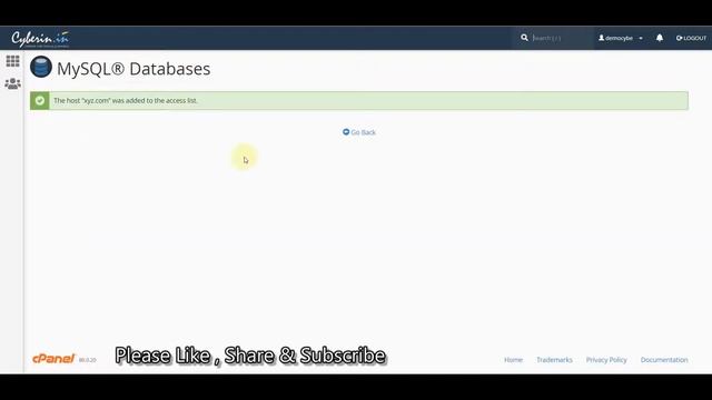 Enabling Remote MySQL in the cPanel смотреть онлайн