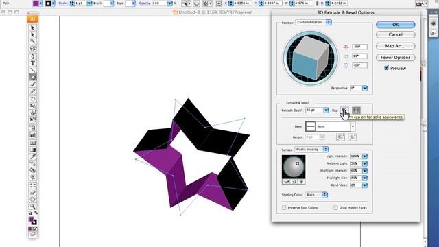 19 Rick Rice's Illustrator 3-D tutorial смотреть онлайн
