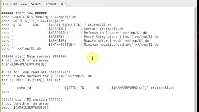 DNS Server Automation Script Script to Create Zone Files смотреть онлайн