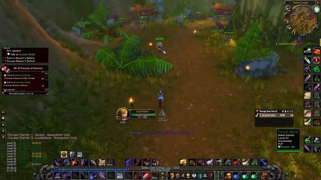 Classic Wow Hardcore Solo Self Found (SSF) - No Dungeon - Warrior 39+ смотреть онлайн