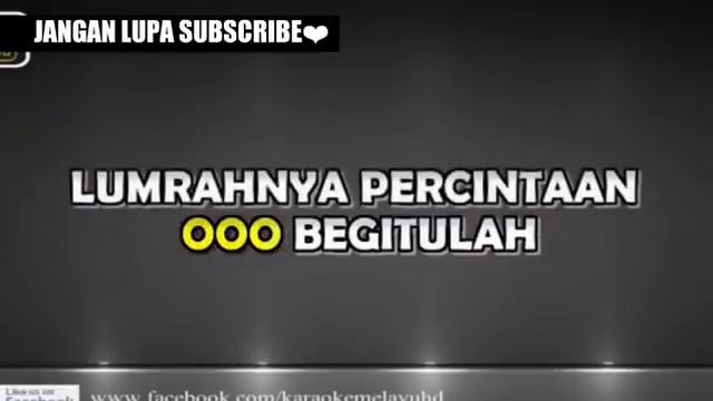 Karaoke Lagu Melayu.  Sekelip Mata Kau Berubah