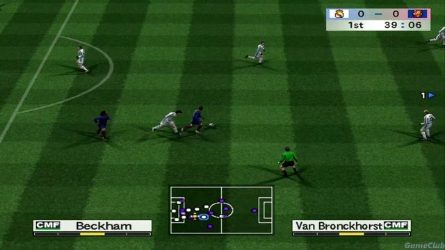 World Soccer Winning Eleven 8 International PS2 - Real Madrid Vs FC Barcelona - Gameplay - PCSX2 смотреть онлайн