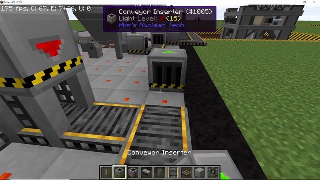 Infinite Uranium Enrichment Plant using Bedrock Uranium Ore - HBM's NTM Minecraft смотреть онлайн