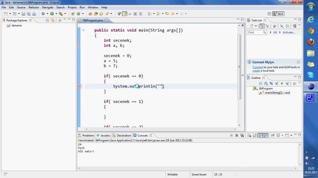 Sıfırdan Java 03 - Kontrol İfadesi "if" смотреть онлайн