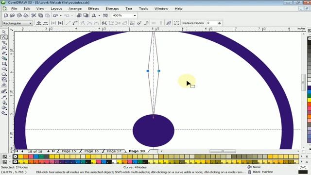 How to Make || Ashok Chakra Logo || in Corel Draw || Corel Draw Tutorial смотреть онлайн