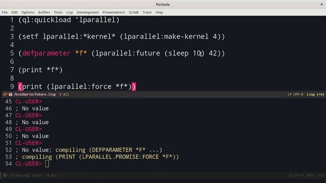 Parallelize a simple task using Lparallel (Common Lisp pt. 2) смотреть онлайн