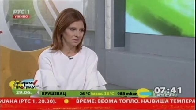 JUTARNJI PROGRAM - JUTARNJI PROGRAM - Voda i metabolizam смотреть онлайн