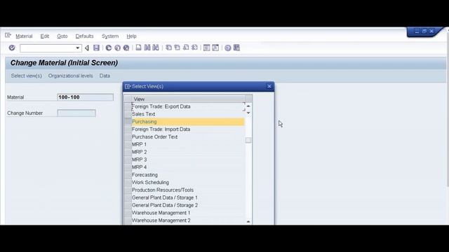 SAP Error | Status Blocked For Procmnt / Whse Of Material Does Not Allow External Procurement