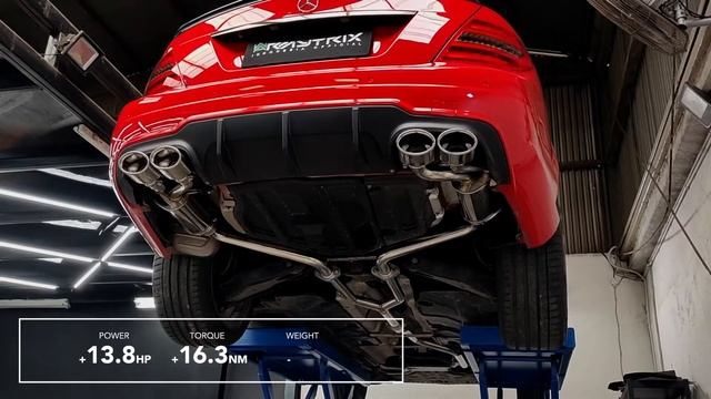 Mercedes W204 C180 Coupe w/ ARMYTRIX Full Valvetronic Exhaust System | Open & Close Valves смотреть онлайн