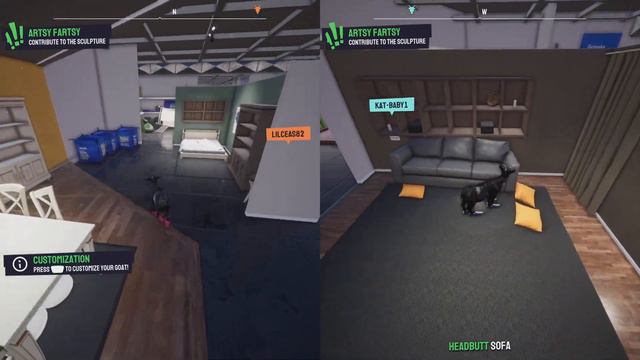 Goat Simulator 3 Co op смотреть онлайн