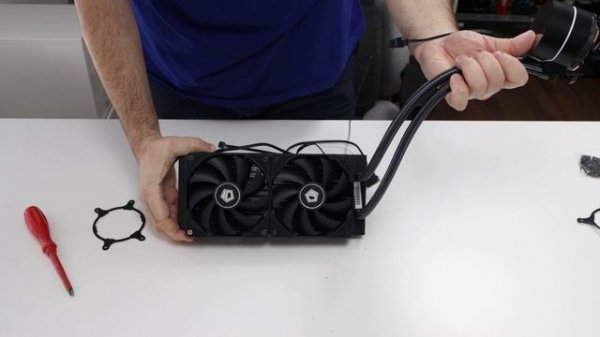 ID-Cooling Frostflow 240 XT unboxing & mounting
