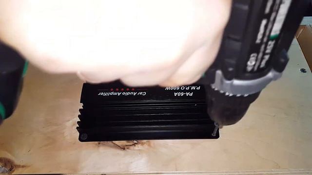 Разобрал сабвуфер от домашнего кинотеатра. Установка усилителя с алиэкспресс, и первый тест. 3.ч. смотреть онлайн