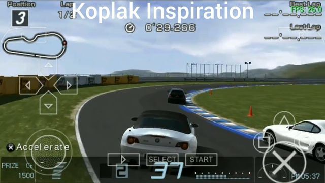 Play Gran Turismo PSP emulator PPSSPP Gold on Android смотреть онлайн