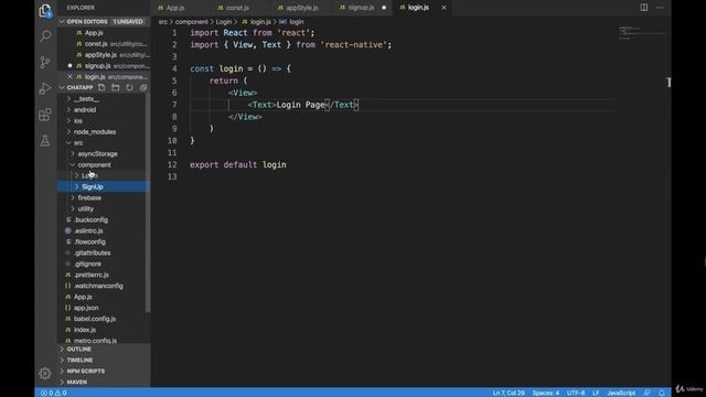 #02 - Mobile Chat Application by React Native смотреть онлайн