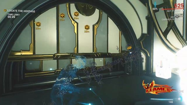 Warframe Grimaldi (Lua) Mission Rescue level 80-100 смотреть онлайн