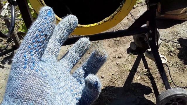 Замес пропорции раствора для отмостки в бетономешалке