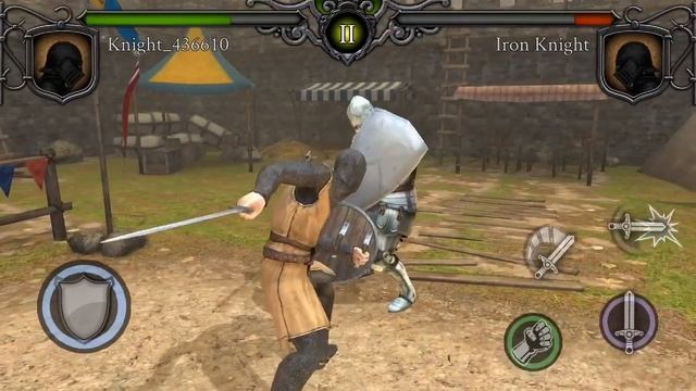 Knights Fight: Medieval Arena Gameplay Preview смотреть онлайн