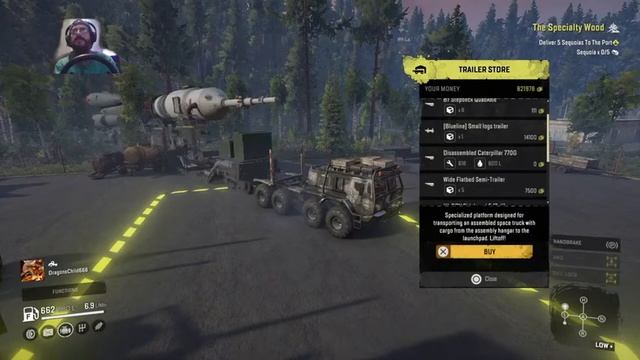 Modded Snow Runner Highway Hauling Region with Dragon'sChild666 using T150 wheel смотреть онлайн
