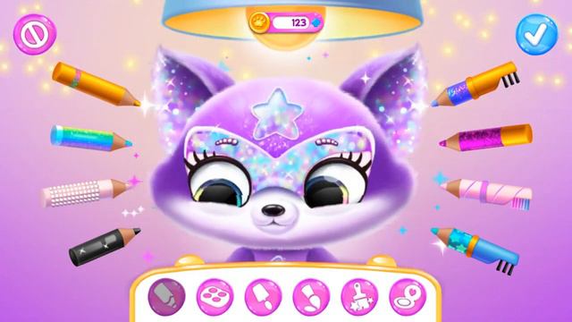 Fluvsies Dress Up And Make Up Batsie 🦇💜