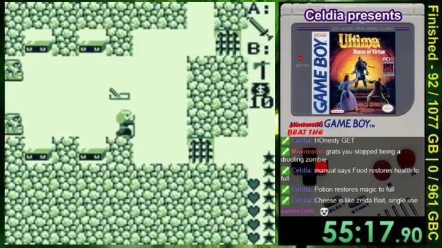 Beat the Game Boy -- Game #95: Ultima: Runes of Virtue (1/3) смотреть онлайн