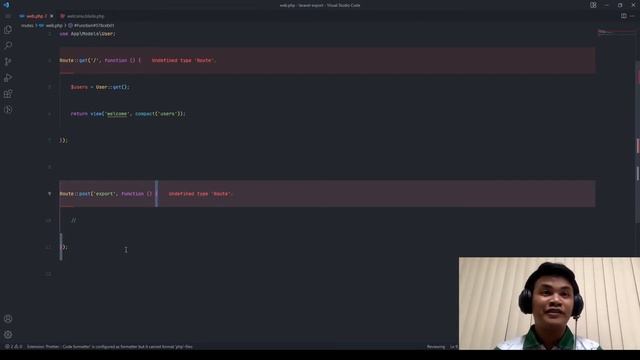 Export data using Laravel-Excel смотреть онлайн