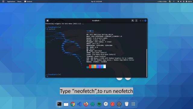 Run Neofetch on terminal startup in Kali Linux. смотреть онлайн